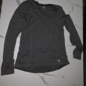 Danskin Charcoal Long Sleeve Tee